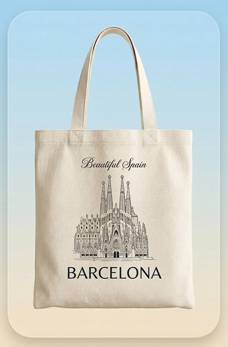 Barcelona Tote Bag
